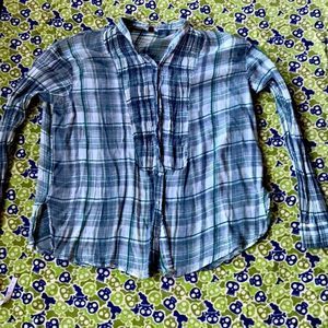 Free people button up